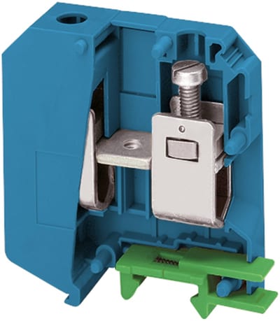 DIN-rail terminal 50mm² blue 2P
