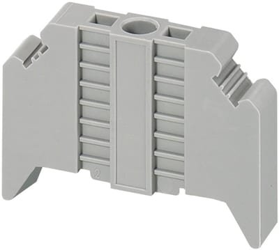 End stop 9,5mm for 35mm DIN