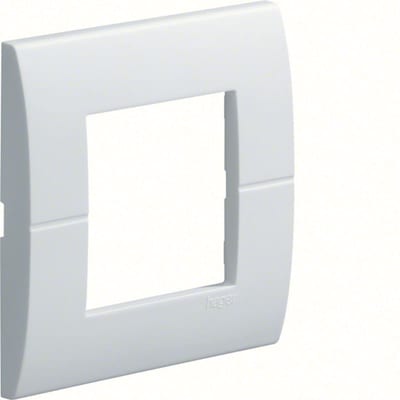 Systo GT frame, 1-X socket, white