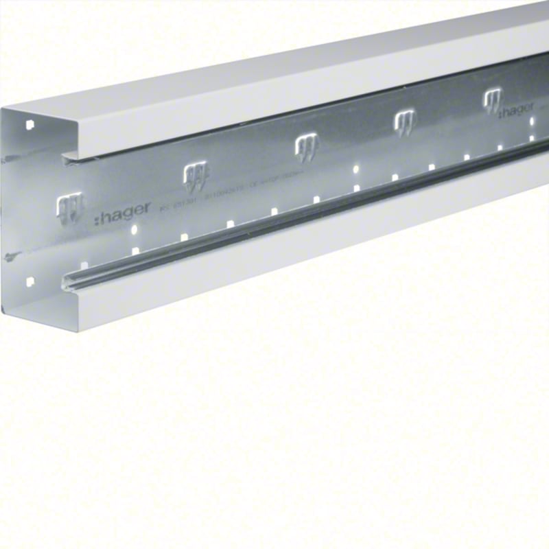 Trunking Base steel 130 size white (BRS6513019016)