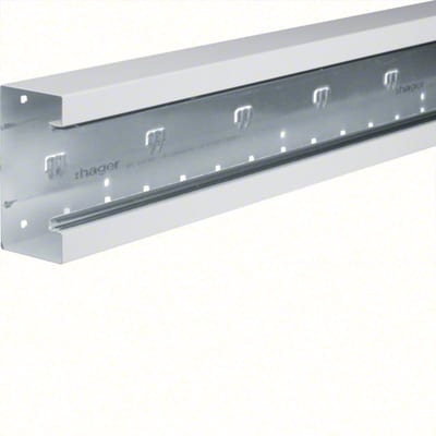 Trunking Base steel 130 size white