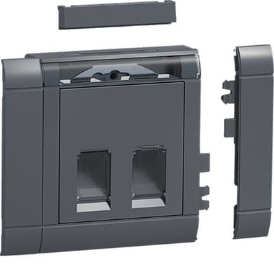 Data double BLACK for Schneider connector
