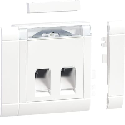 Data double WHITE for Schneider connector