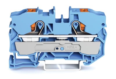 2-Conductor through terminal block, 10 mm², for DIN-rail 35 x 15 and 35 x 7.5 (2210-1204)