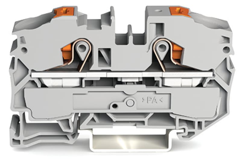 2-Conductor through terminal block, 16 mm², for DIN-rail 35 x 15 and 35 x 7.5 (2216-1201)