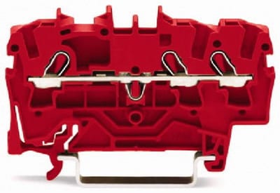 3-Conductor through terminal block, 2.5 mm², for DIN-rail 35 x 15 and 35 x 7.5 (2002-1303)