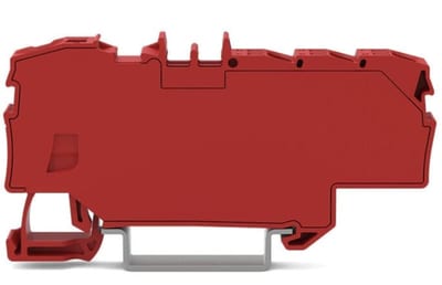 Distribution terminal block, 1 x 6 mm² / 6 x 1.5 mm², for DIN-rail 35 x 15 and 35 x 7.5 (2006-8033)