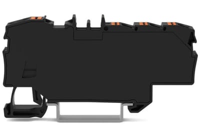 Distribution terminal block, 1 x 6 mm² / 6 x 1.5 mm², for DIN-rail 35 x 15 and 35 x 7.5 (2006-8035)