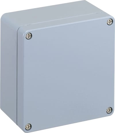 AL 1616-9, alu, 160X160X91MM