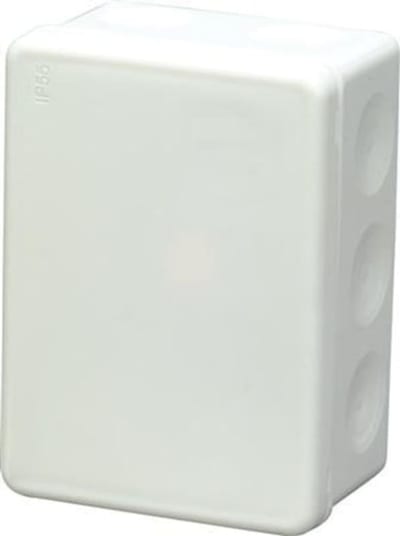 80/55 Junction BOX IP55 POLAR WHITE