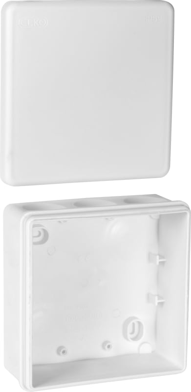 82/55 Junction BOX IP55 POLAR WHITE (AAK185A022528)