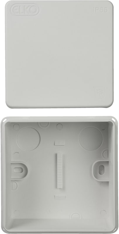 Junction box 87 IP65 POLAR WHITE (EKO07052)