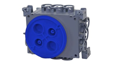 Powerline wall box single
