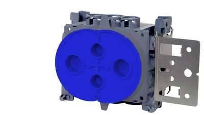Powerline wall box 1,5 short bracket