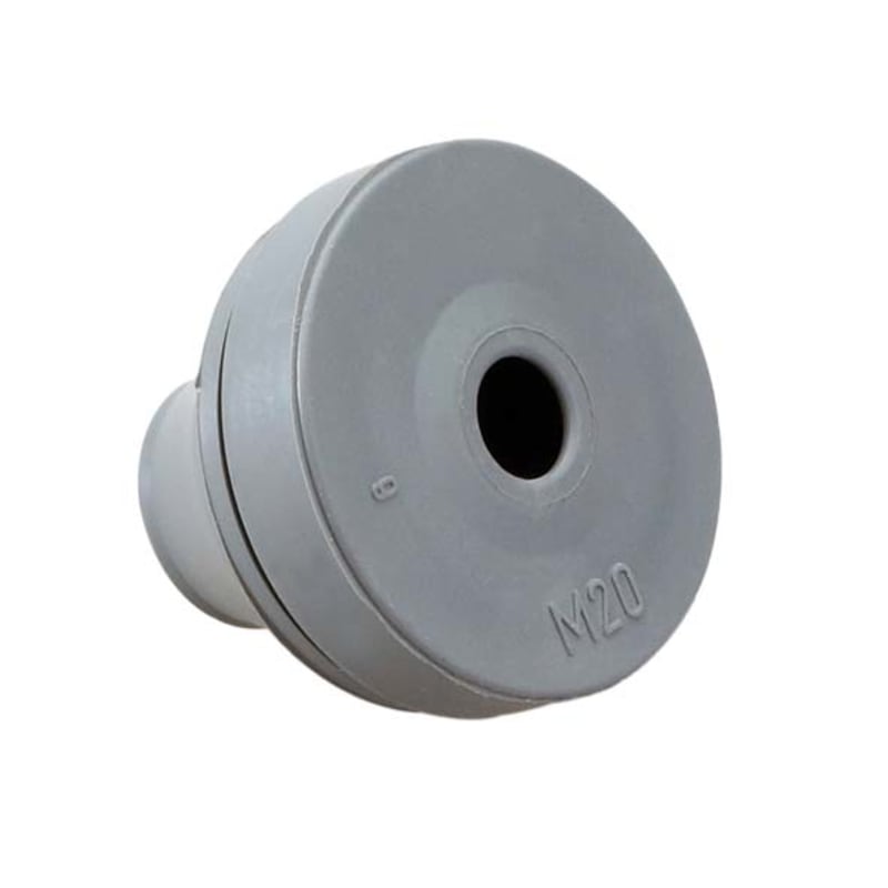 Rutab RUTASEAL-LIGHT M16G Cable Gland Membrane EPDM M16, Grey