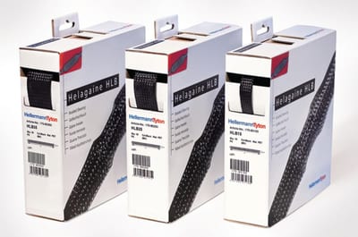 Braided sleeve Black HLB 25 mm BOX 10 m