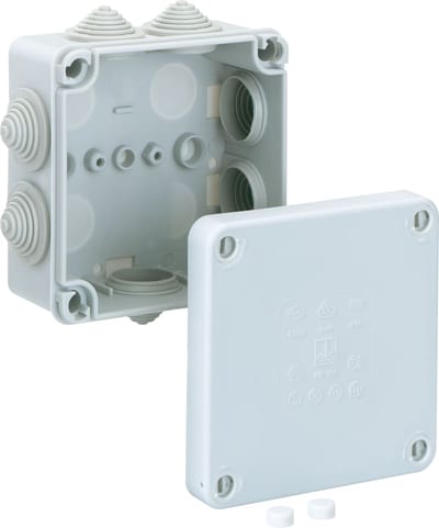 HP100-L, empty, grey, 113X113X58