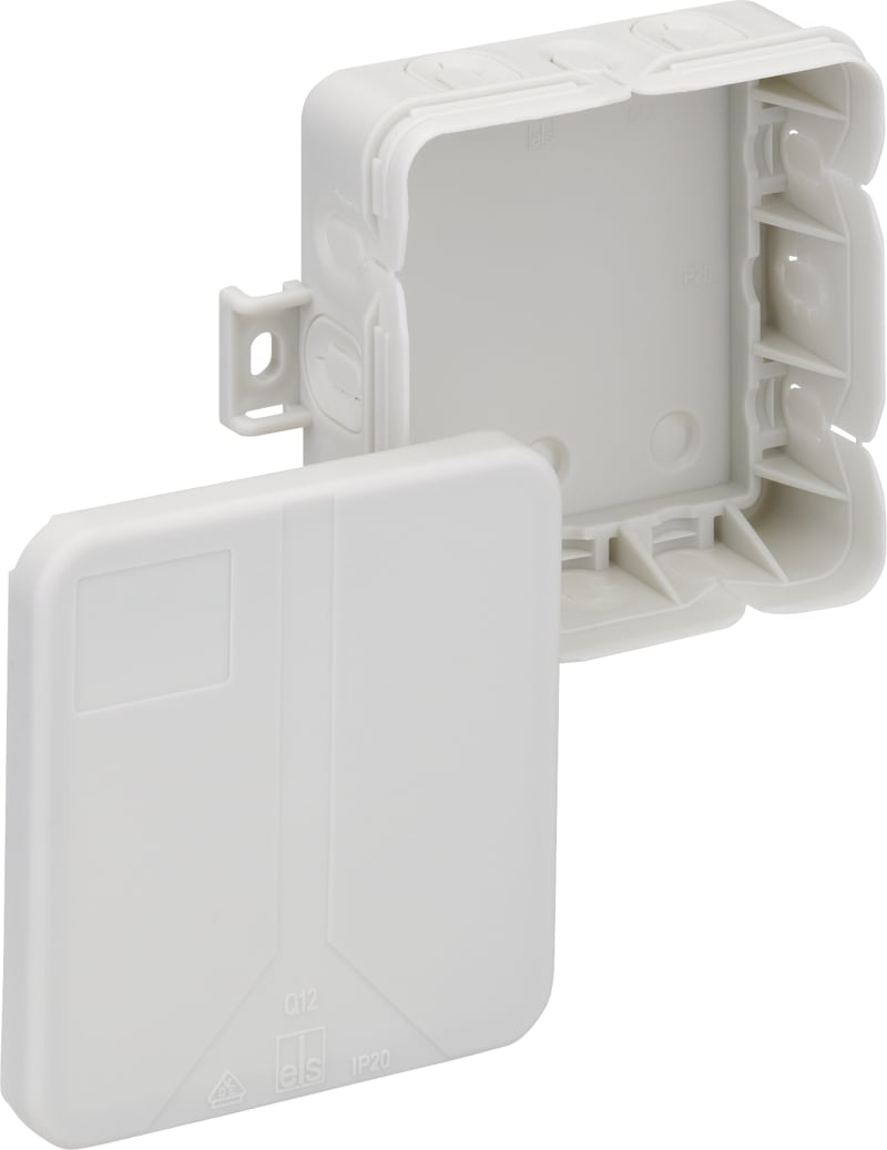 Q 12 -L, empty, grey, 85X85X37MM (Q 12-L)