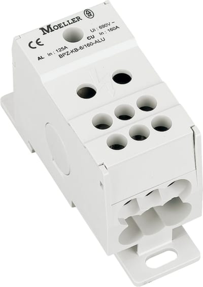 Terminal Block 160 A - 6 Outgoing Feeders