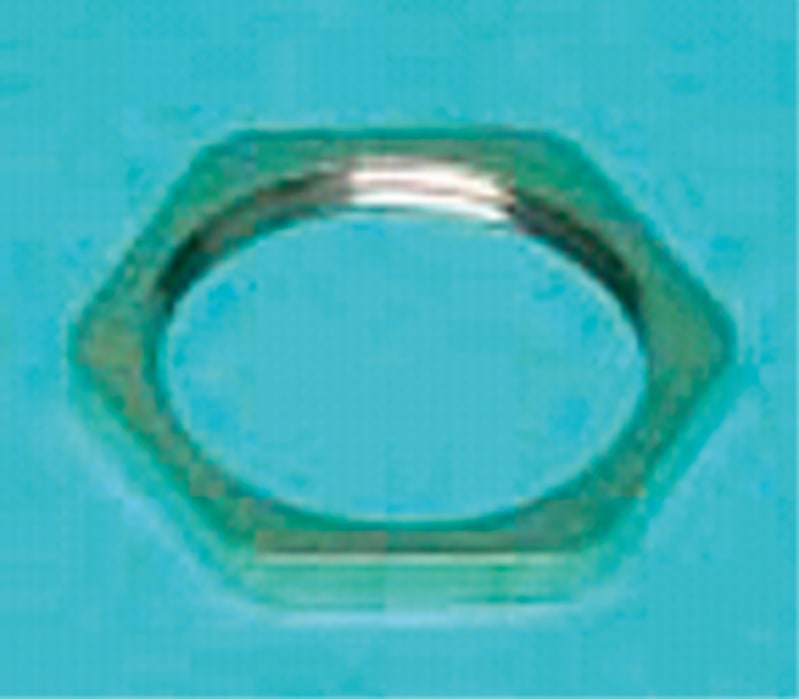 Locknut M12, NICKEL-PLATED BRASS (CAP 221 294)