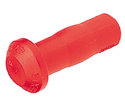 Blind Plug M12, Red, Plastic