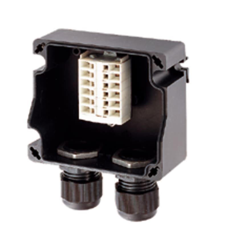 Ceag EEx ia IIC T6 Plastic Junction Box, 6 x 2.5 mm² Terminals, IP66 (GHG 791 0101 R0008)
