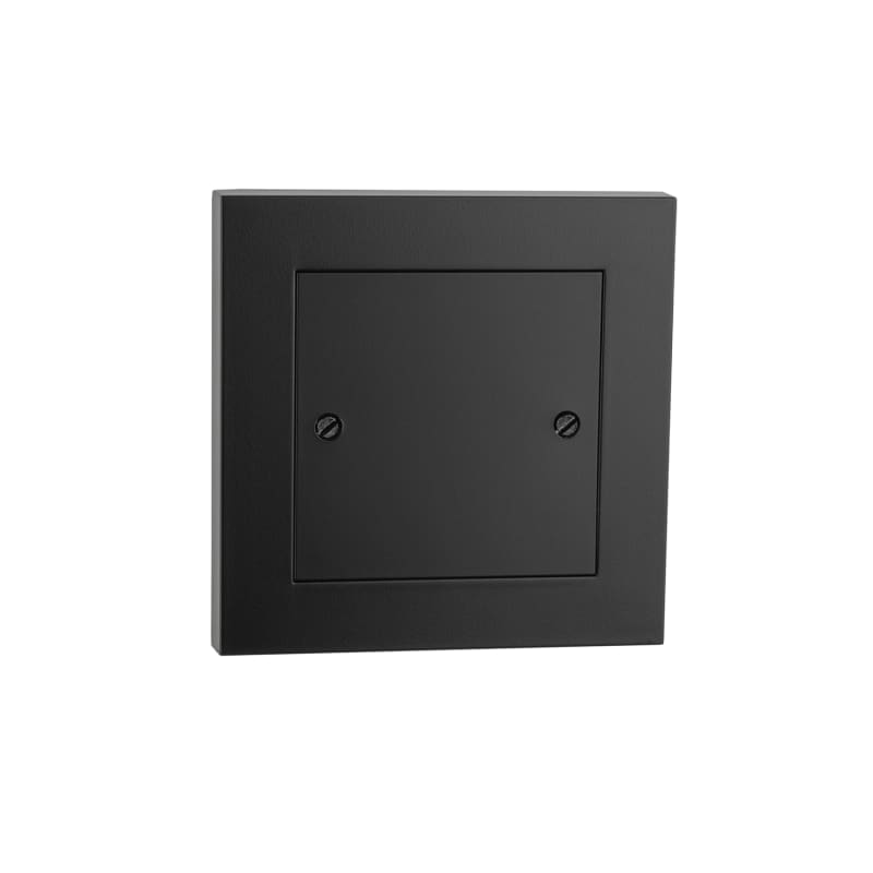 Blank Cover WITH Screw 1X Black (76926)