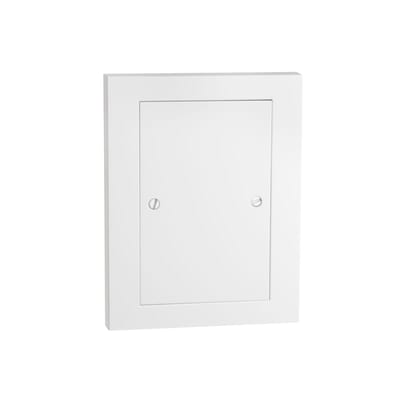 Blank Cover WITH Screw 1.5 White