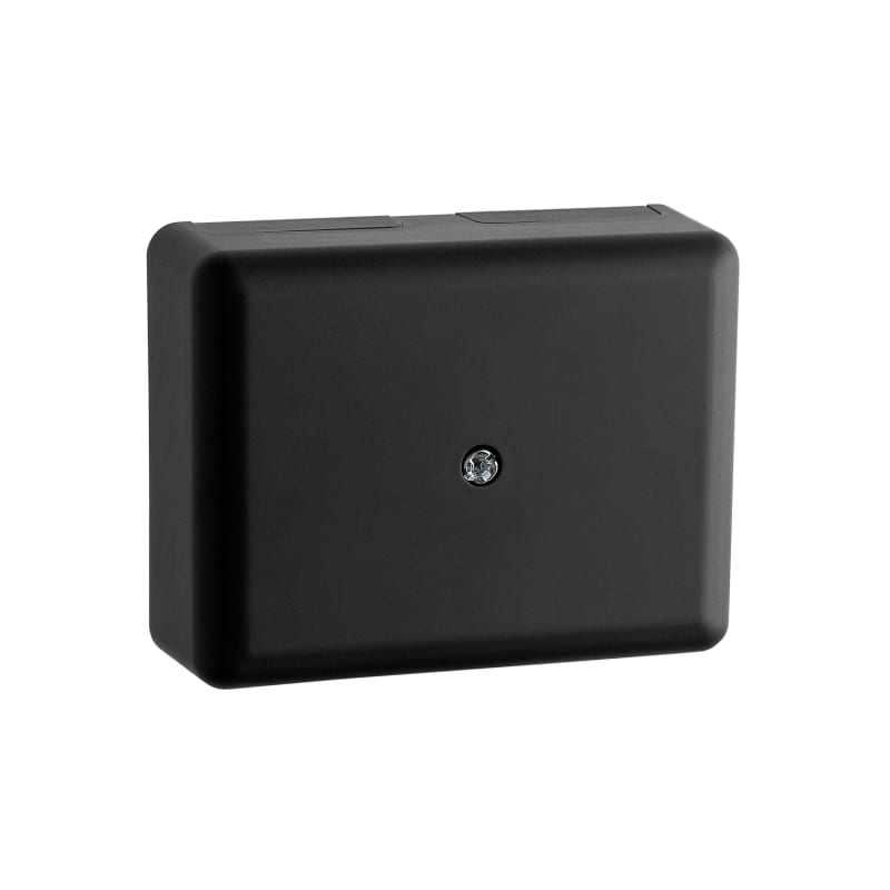IP20 Junction BOX EMPTY Black (78706)