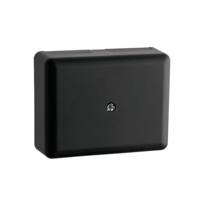 IP20 Junction BOX EMPTY Black