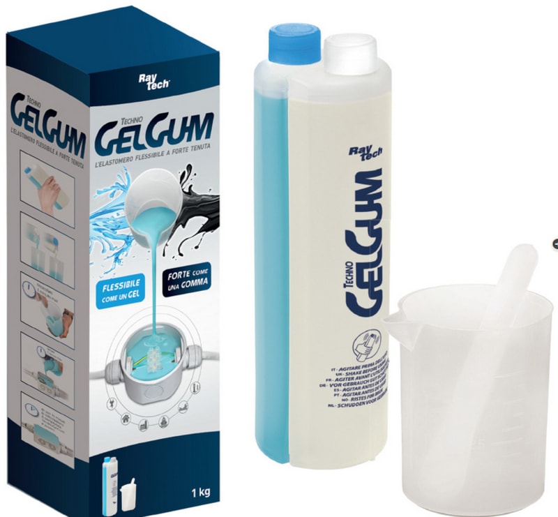 Elis Elektro Techno GelGum 1kg 2-Component Sealing Compound