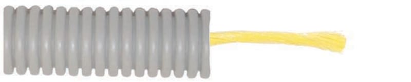 Corrugated PIPE 16mm PVC White 100M WIRE (1251504)
