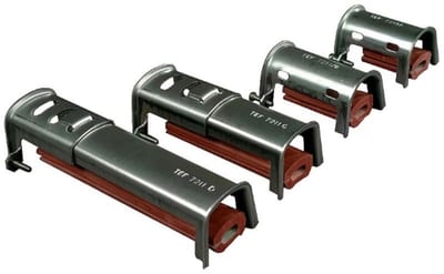Flange PROT.37-50MM, W/Rubber
