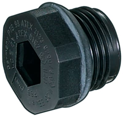 Blanking Plug M32, Plastic, Ex e