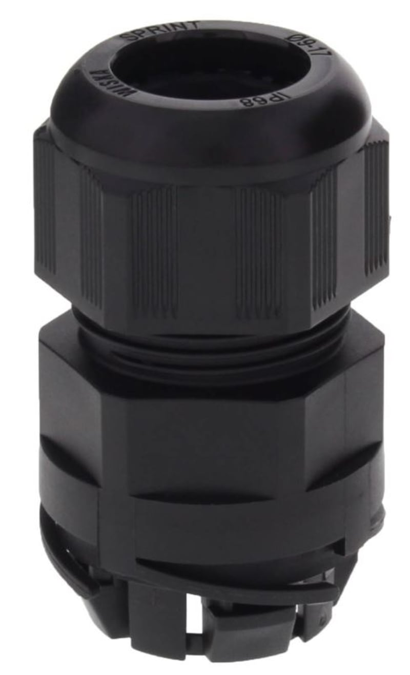 Nipple quick lock ESKV-P 12 BK 3-7mm (10112631)