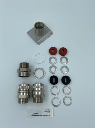 Cladding penetration kit