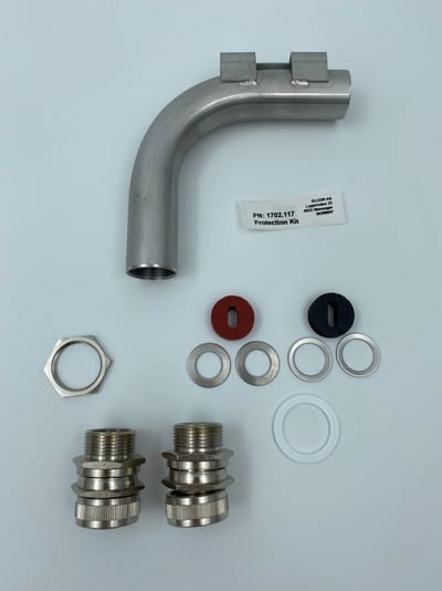 Protection kit wall-mounted. Double sealing