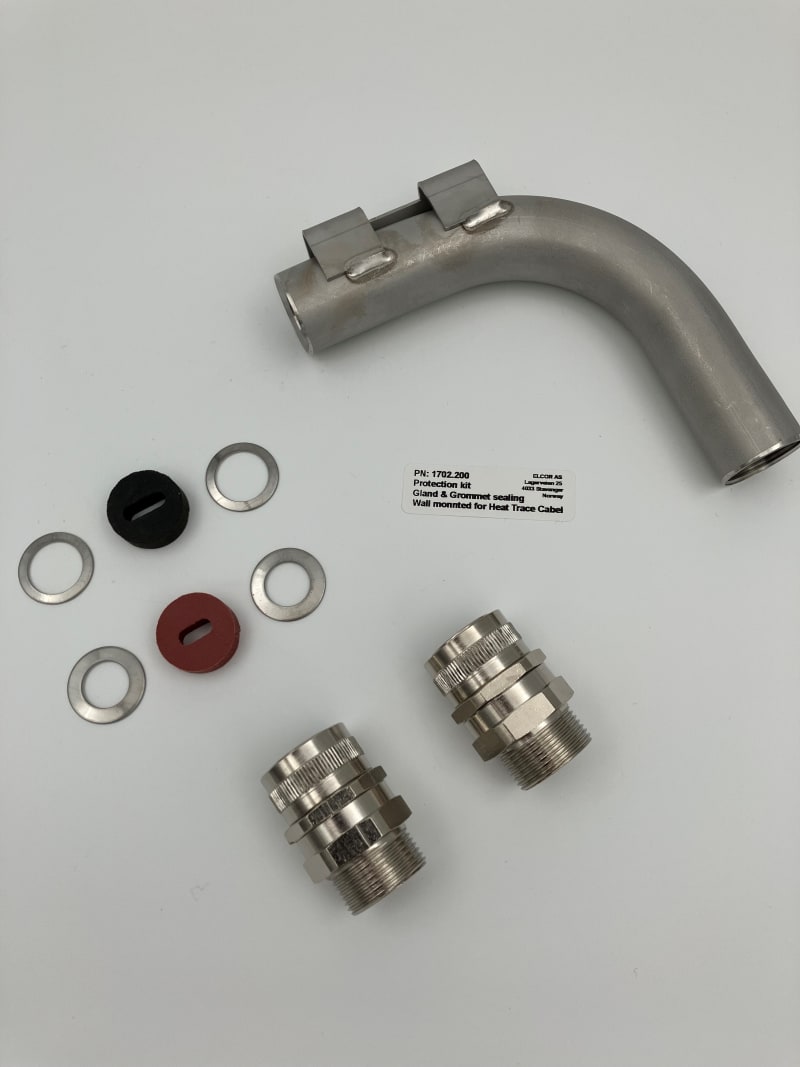 Protection kit wall-mounted.w/transition unit (1702.200)