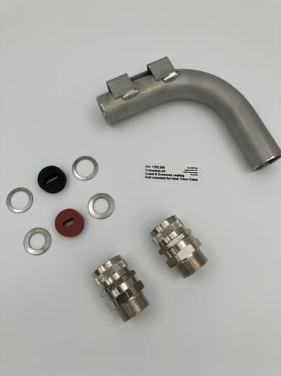 Protection kit wall-mounted.w/transition unit