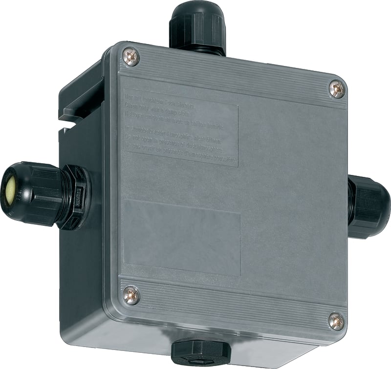 R. STAHL 8118/121-805 Ex e Junction Box, GRP IP66, 115×115×64 mm, 8× 6 mm² (Art. 133114)
