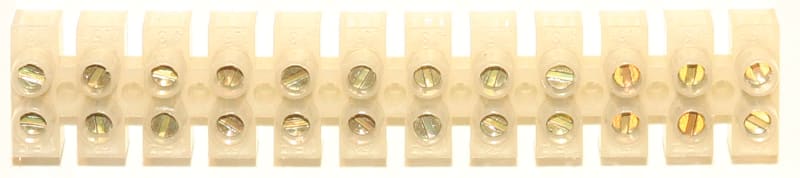 Abiko OK 433 NY-TB DIN-Rail Terminal Block with Wire Guard 12-Pole