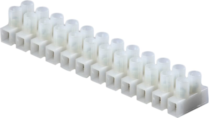 Ensto KB 16.12 Terminal Block 12 x 1.5 mm² with Wire Guard