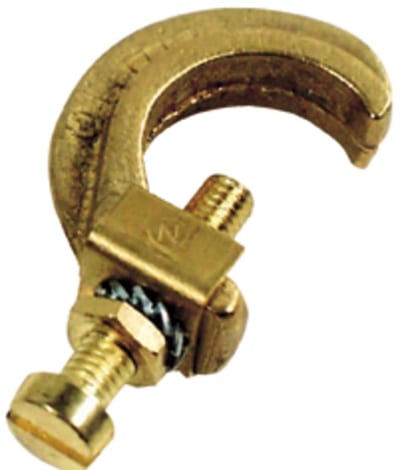Earthing Clamp Brass 1/2