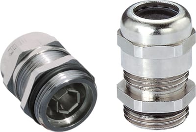Nipple M20L (9-13) EMC Brass (50.620 M/Emvdl)