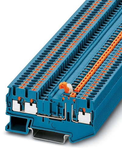 Knife-Disconnect Terminal Block (PT 2,5-TWIN-MT BU)