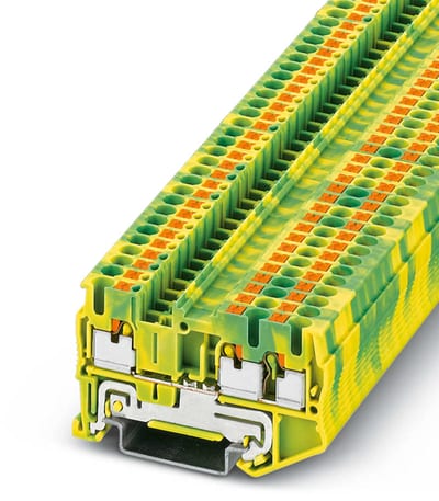 Ground Modular Terminal Block (PT 2,5-TWIN-PE)