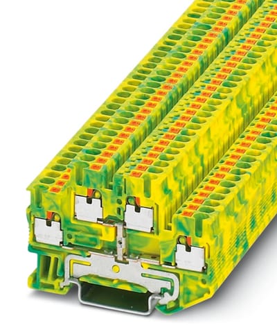 Protective-Conductor Double-Level Terminal Block (PTTB 2,5-Pe)