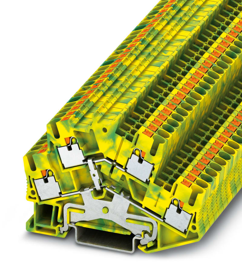 Protective-Conductor Double-Level Terminal Block (PTTBS 2,5-Pe)