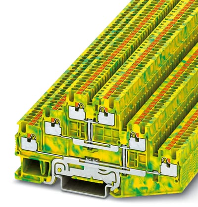 Ground Modular Terminal Block (PT 1,5/S-3PE)