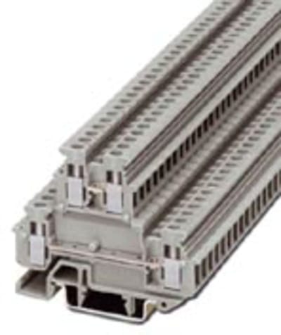 Phoenix Contact MBKKB 2,5 Miniature Screw Terminal Block, 2-Level, 0.2–2.5 mm²